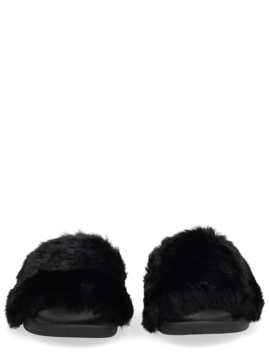 Versace Jeans Couture Sandals - Black | Wanan Luxury