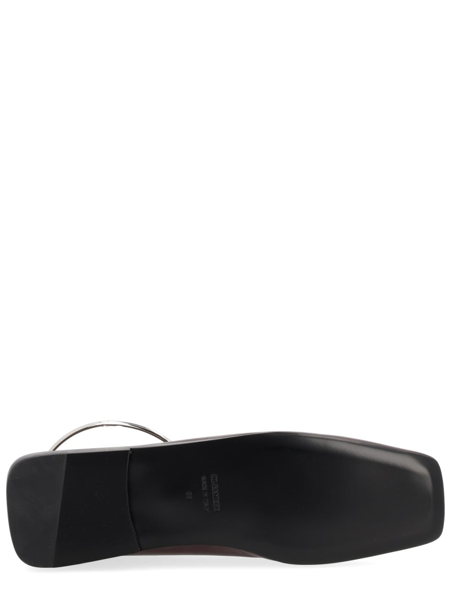 Jil Sander Flat Shoes - Bordeaux | 436daa5224d11b3acbe07e88df89afaf0b4f75ce
