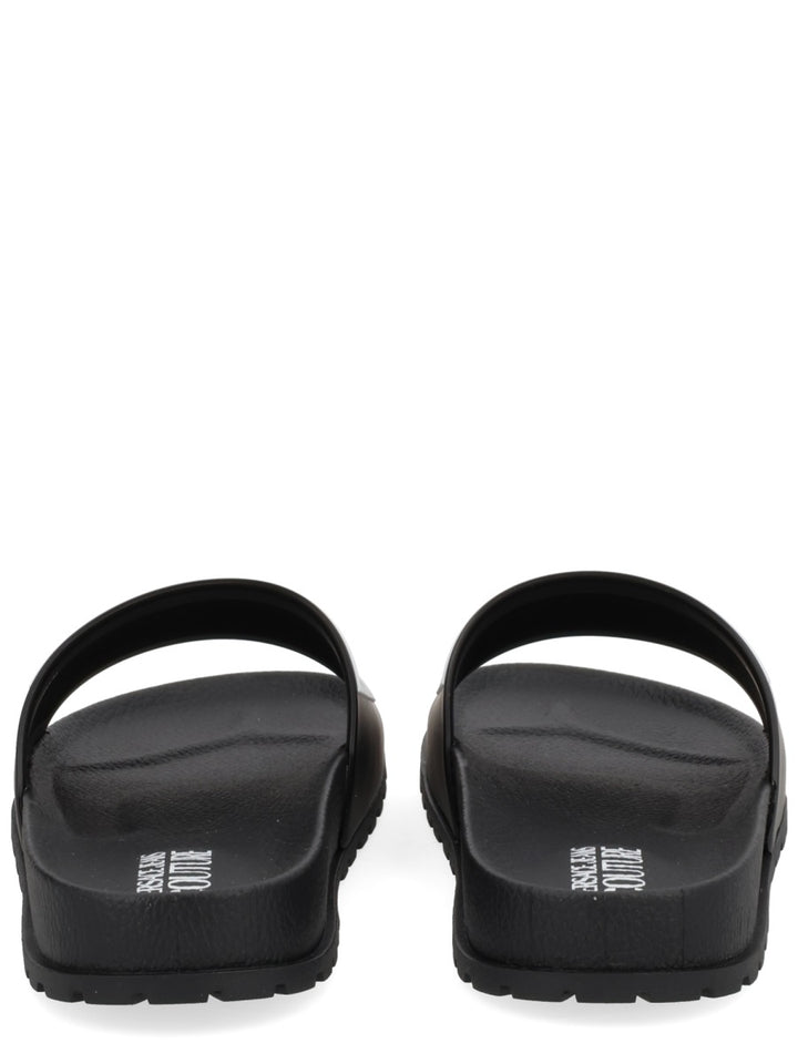 Versace Jeans Couture Sandals - Black | Wanan Luxury
