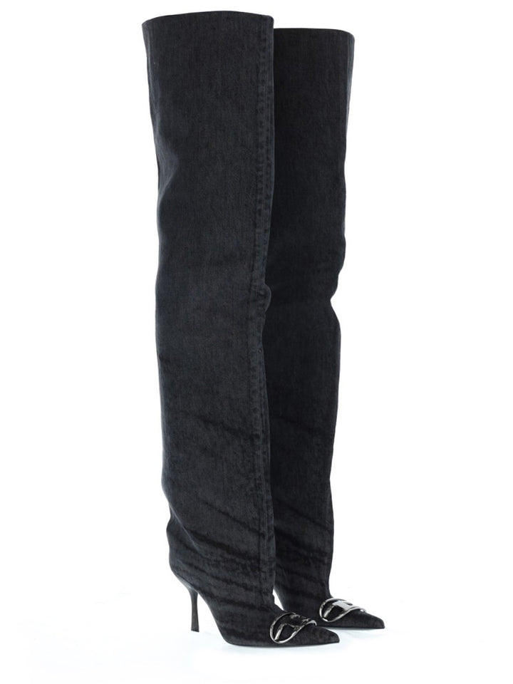 Diesel Boots - Black | Wanan Luxury