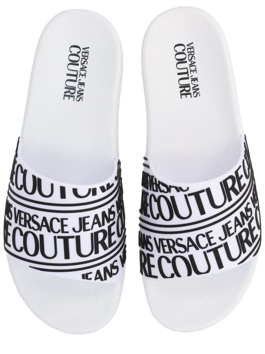 Versace Jeans Couture Sandals - White | Wanan Luxury
