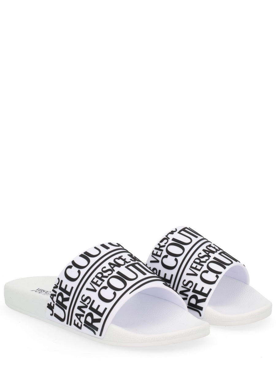 Versace Jeans Couture Sandals - White | Wanan Luxury