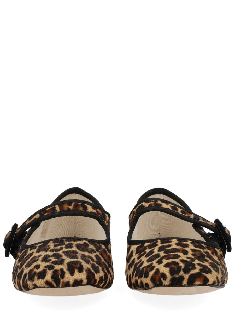 Repetto Flat Shoes - Animal Print | Wanan Luxury