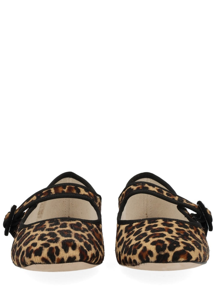 Repetto Flat Shoes - Animal Print | Wanan Luxury