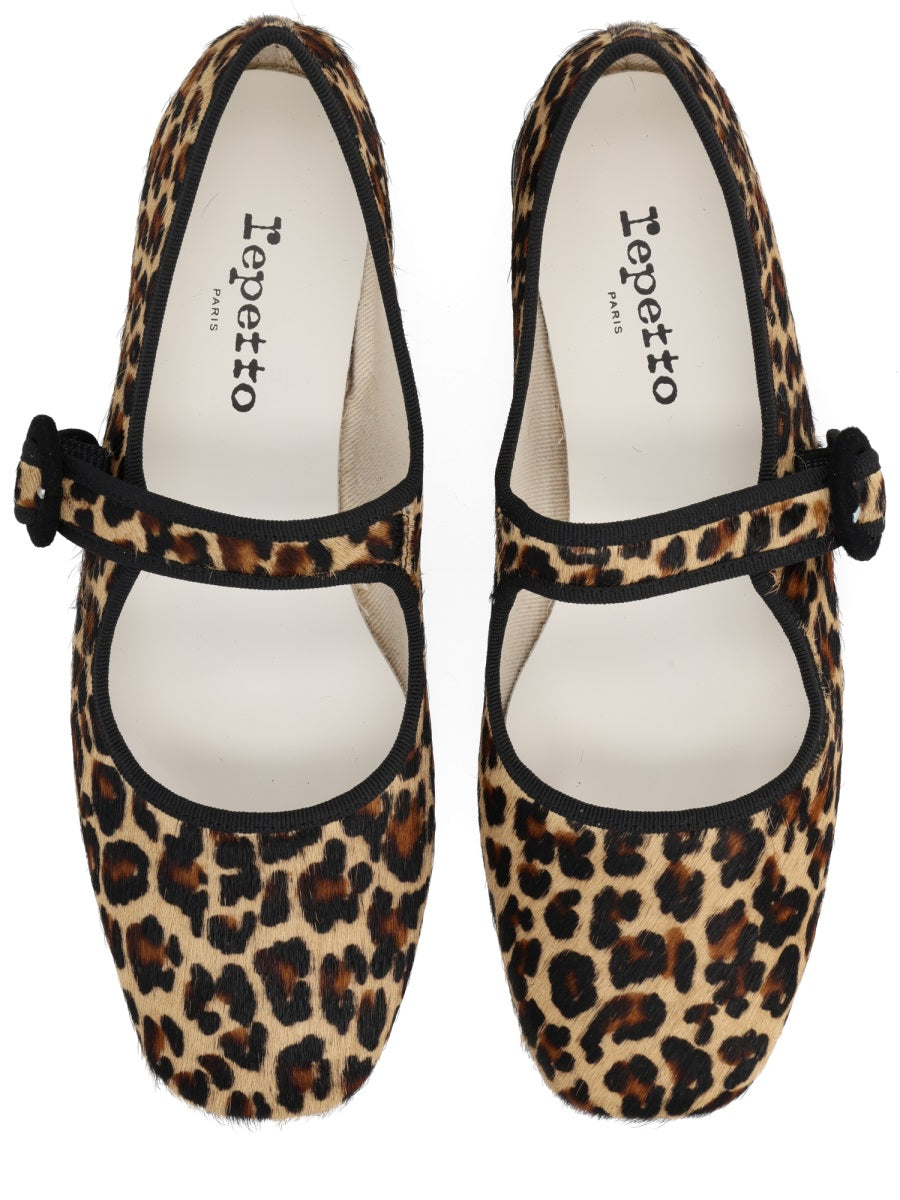 Repetto Flat Shoes - Animal Print | Wanan Luxury