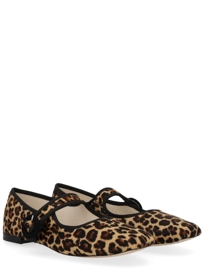 Repetto Flat Shoes - Animal Print | Wanan Luxury