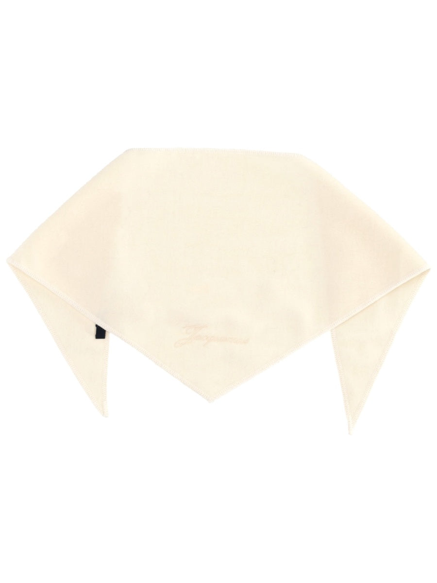 Jacquemus Scarves & Gloves - White | Wanan Luxury