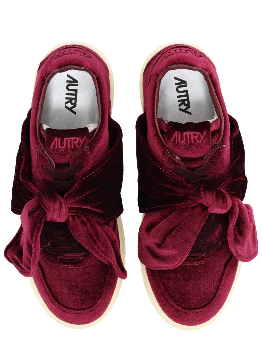 Autry Sneakers - Burgundy | Wanan Luxury