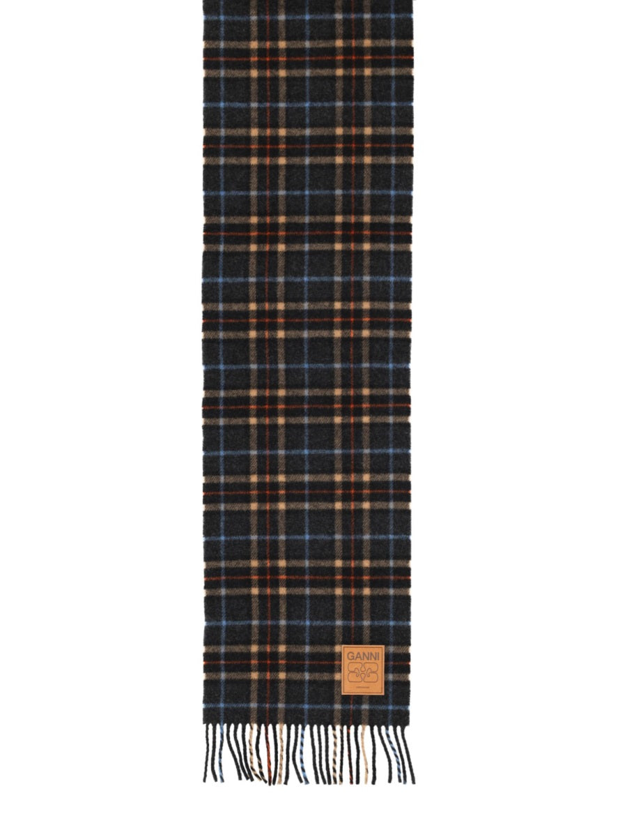 Ganni Scarves & Gloves - Grey | Wanan Luxury