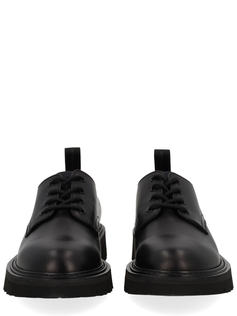 Woolrich Flat Shoes - Black | Wanan Luxury
