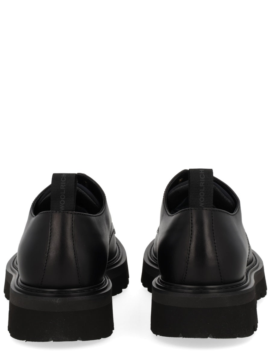 Woolrich Flat Shoes - Black | Wanan Luxury