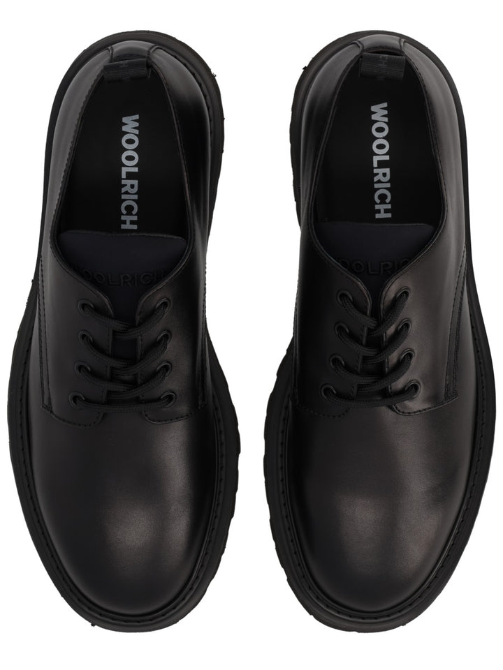 Woolrich Flat Shoes - Black | Wanan Luxury