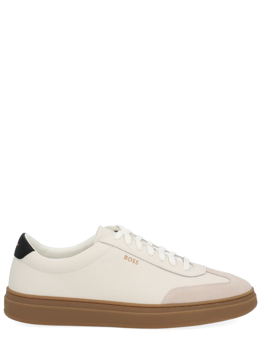 Boss Sneakers - White | Wanan Luxury