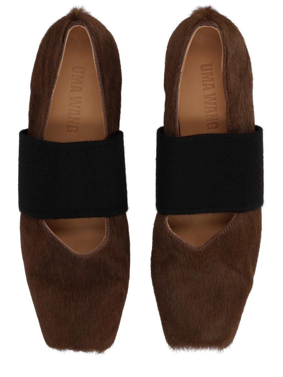 Uma Wang Flat Shoes - Grey | Wanan Luxury