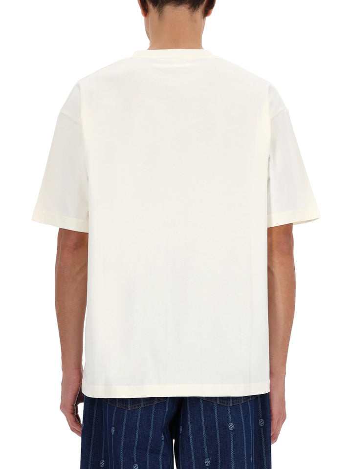 Drôle De Monsieur T shirts - White | Wanan Luxury