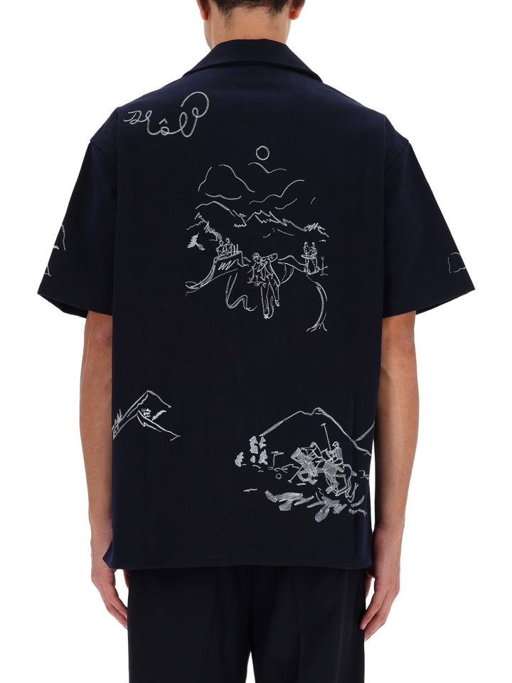 Drôle De Monsieur Shirts - Blue | Wanan Luxury