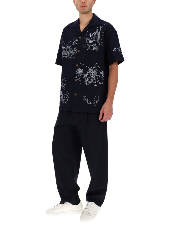 Drôle De Monsieur Shirts - Blue | Wanan Luxury