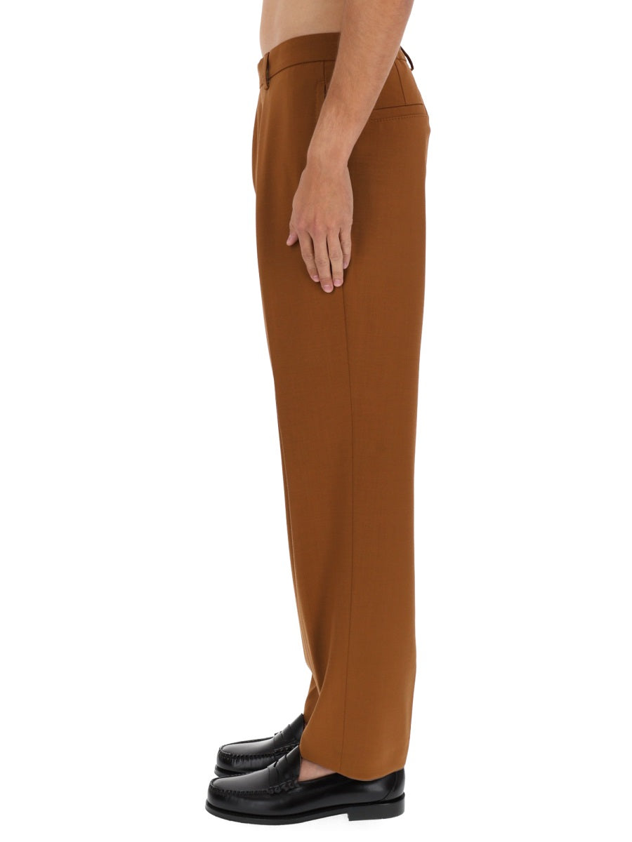 Boss Camel Pants - Brown | Wanan Luxury