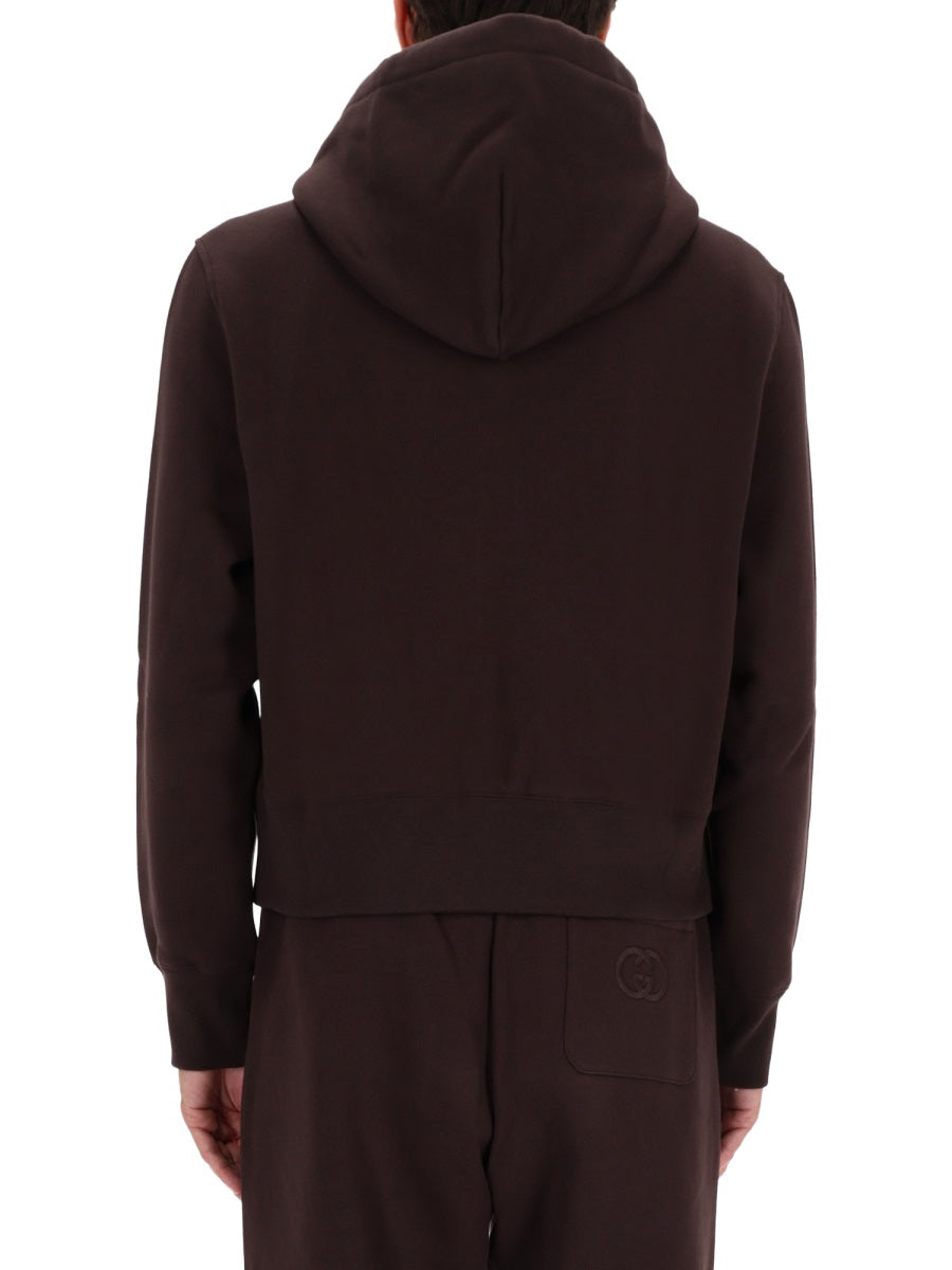 Gucci Sweatshirts - Brown | 22f82b96379e7e1bb56c802068437941b4c77e1d