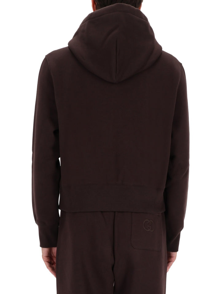 Gucci Sweatshirts - Brown | 22f82b96379e7e1bb56c802068437941b4c77e1d