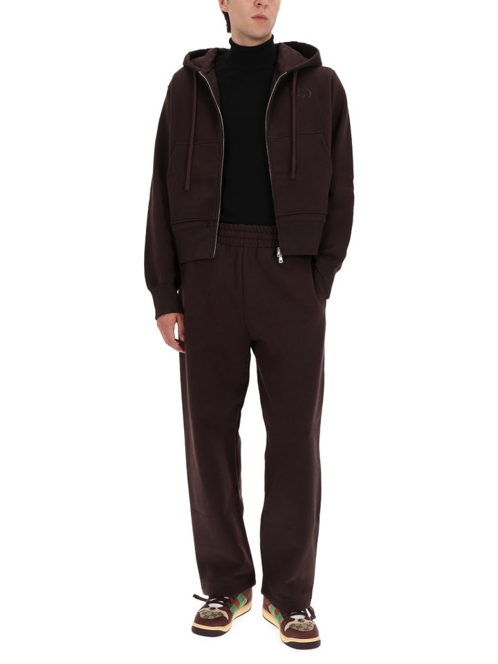 Gucci Sweatshirts - Brown | d1b472f805efe8edbcbe6ccd2f21ea8e8e210ff7