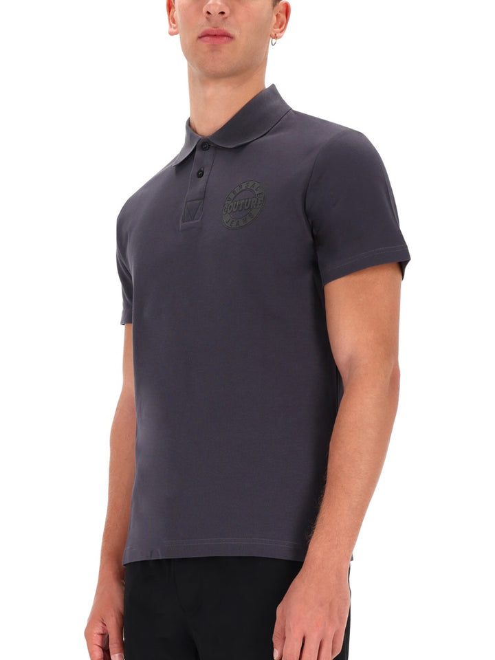 Versace Jeans Couture Polo - Grey | Wanan Luxury