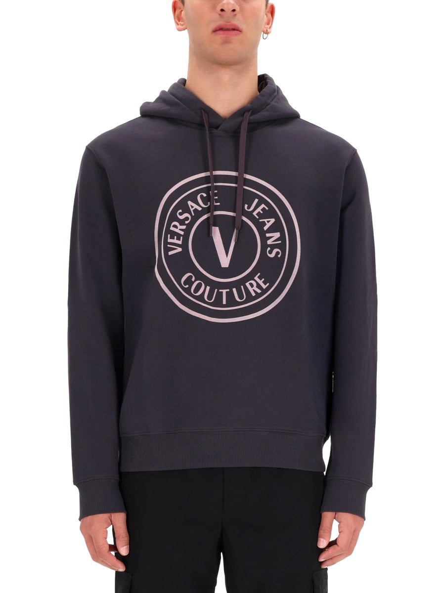 Versace Jeans Couture Sweatshirts - Grey | Wanan Luxury