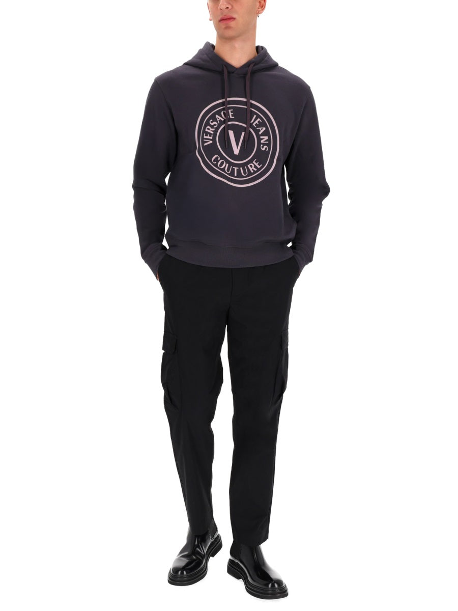 Versace Jeans Couture Sweatshirts - Grey | Wanan Luxury
