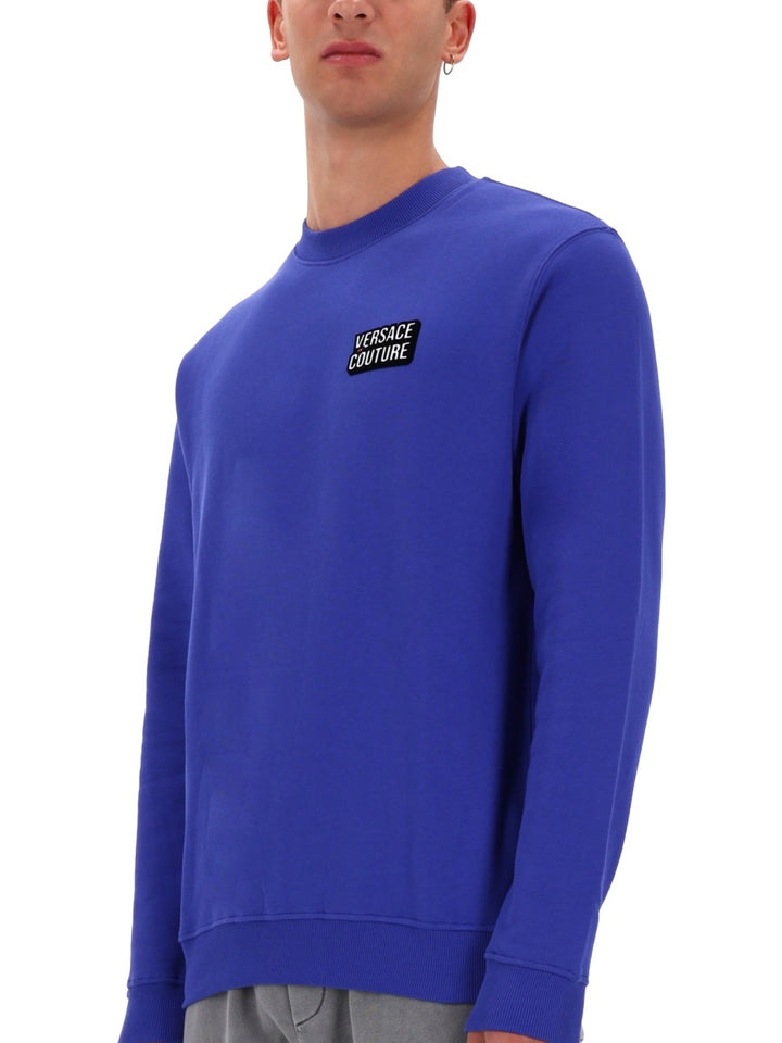 Versace Jeans Couture Sweatshirts - Blue | Wanan Luxury