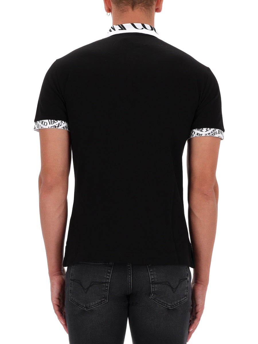 Versace Jeans Couture Polo - Black | Wanan Luxury