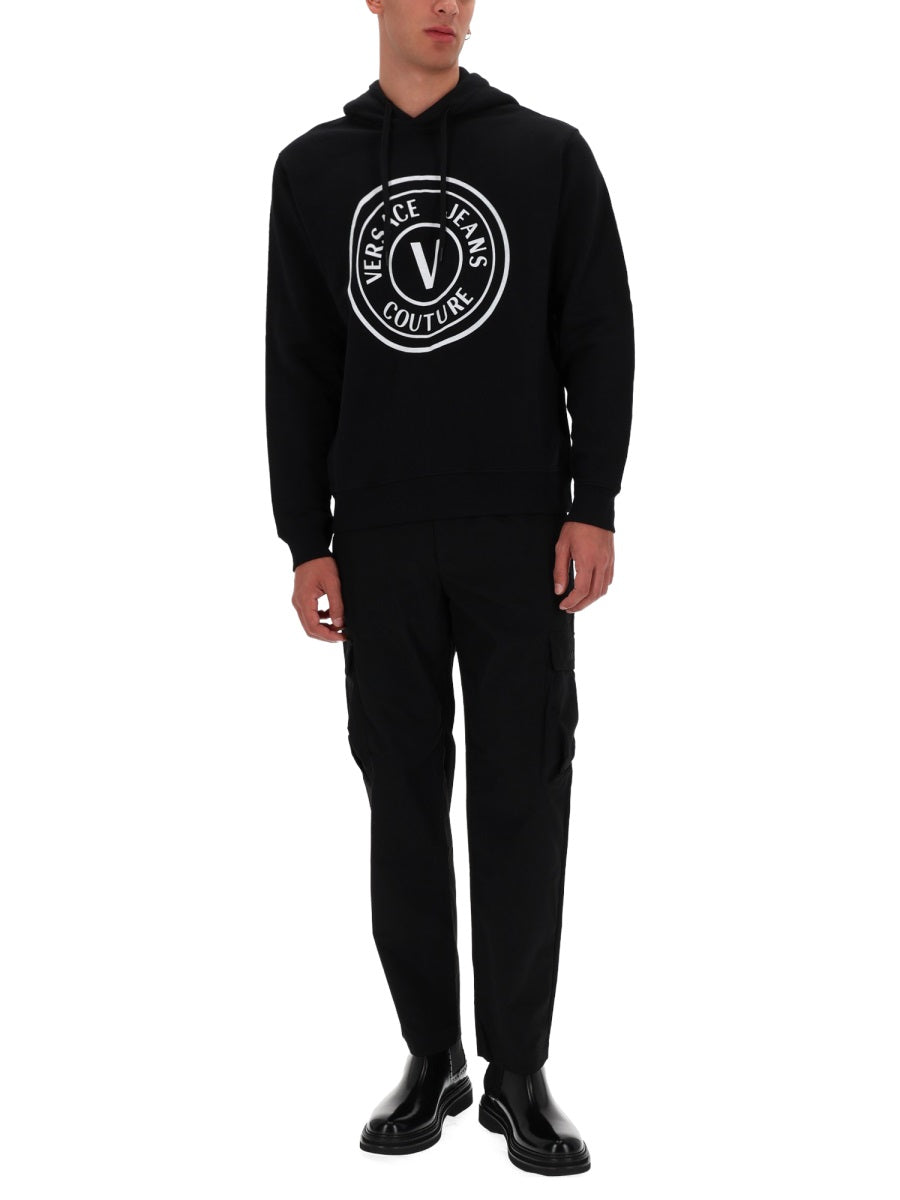 Versace Jeans Couture Sweatshirts - Black | Wanan Luxury