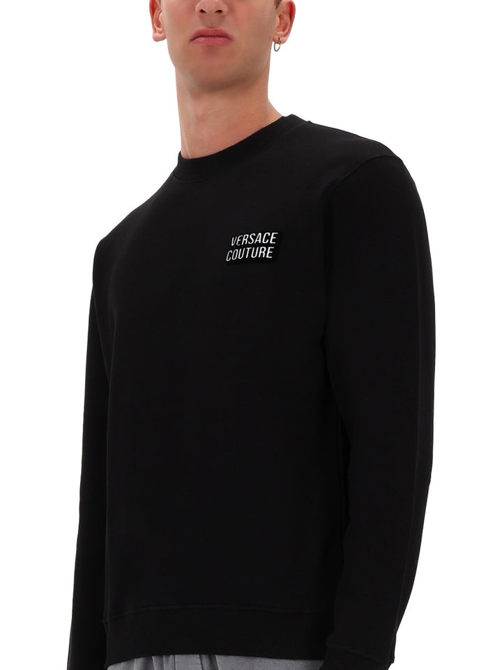Versace Jeans Couture Sweatshirts - Black | Wanan Luxury