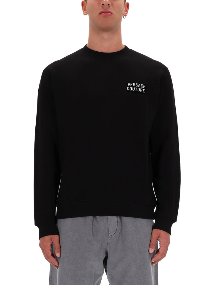 Versace Jeans Couture Sweatshirts - Black | Wanan Luxury