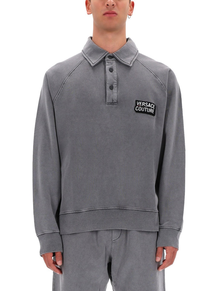 Versace Jeans Couture Sweatshirts - Grey | Wanan Luxury