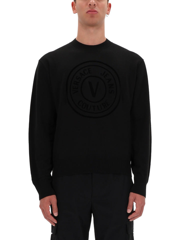 Versace Jeans Couture Sweaters - Black | Wanan Luxury