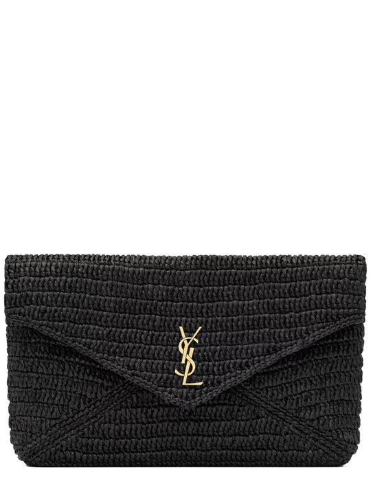 Raffia Clutch Bag