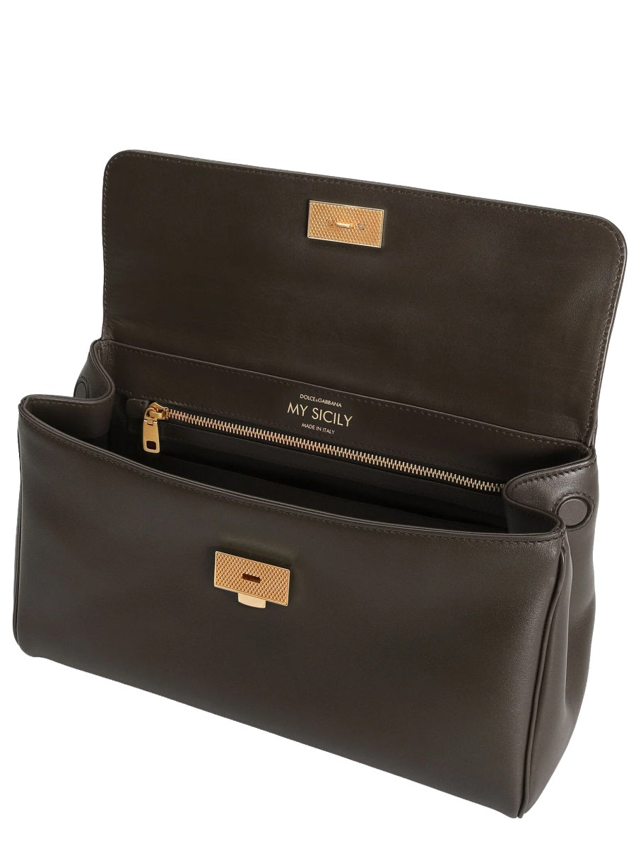 Dolce & Gabbana Hand Bags - Brown | Wanan Luxury