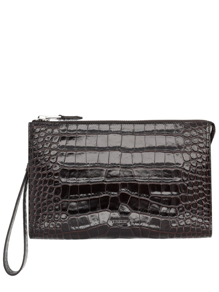 Tom Ford Clutch Bags - Brown | Wanan Luxury