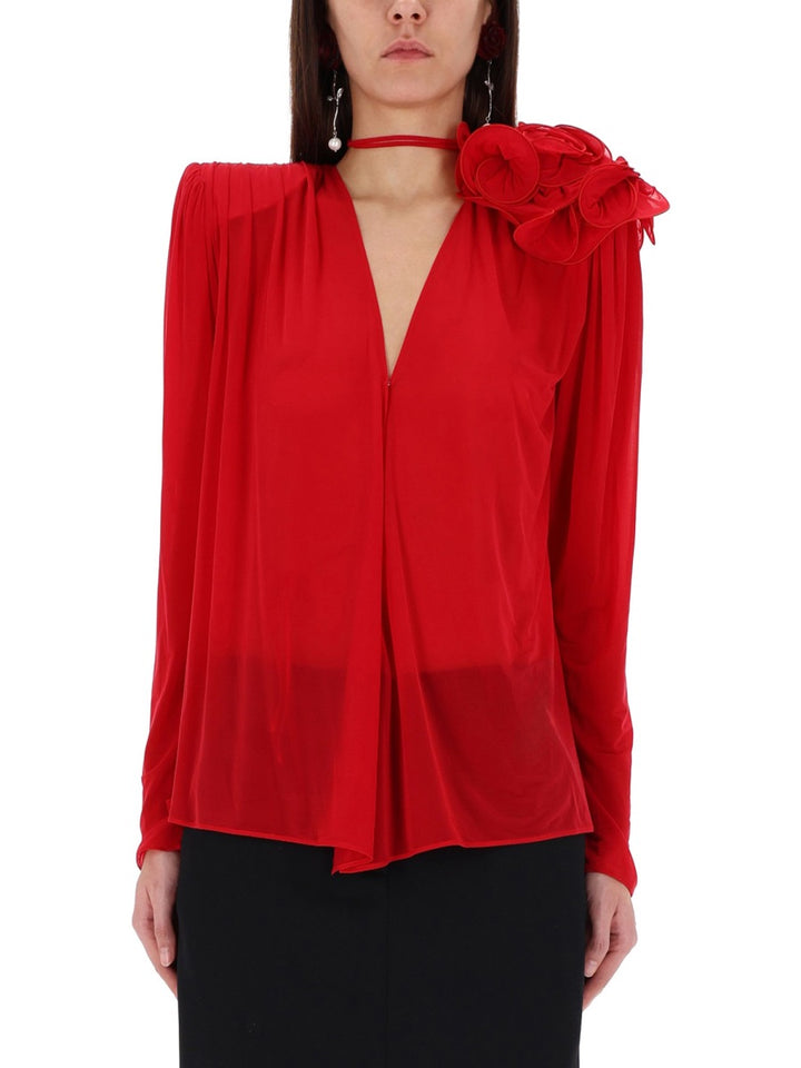 Magda Butrym Tops - Red | 117a9865f9936b2f4f8db6fea6485018c3c41191