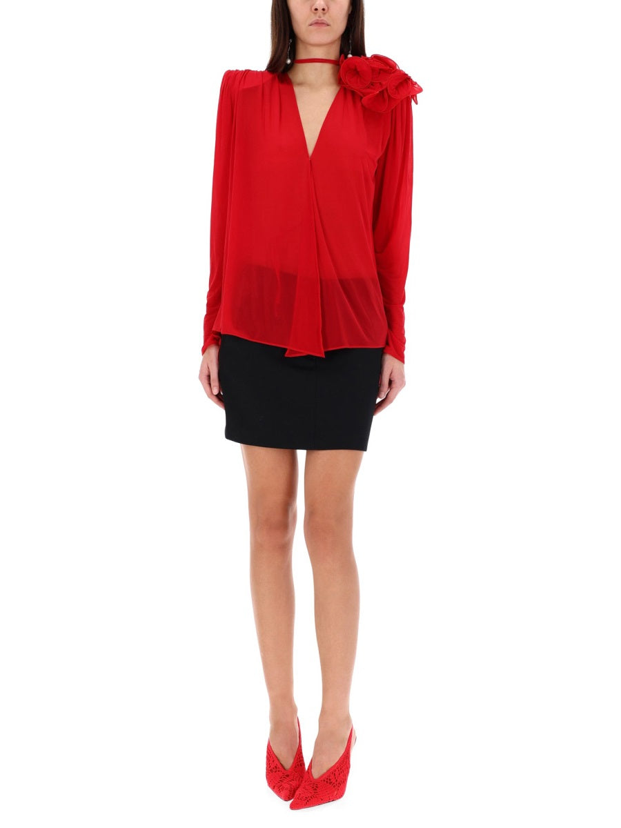 Magda Butrym Tops - Red | e737b6931cf5e267d62df5292910b0f35c7c0be6