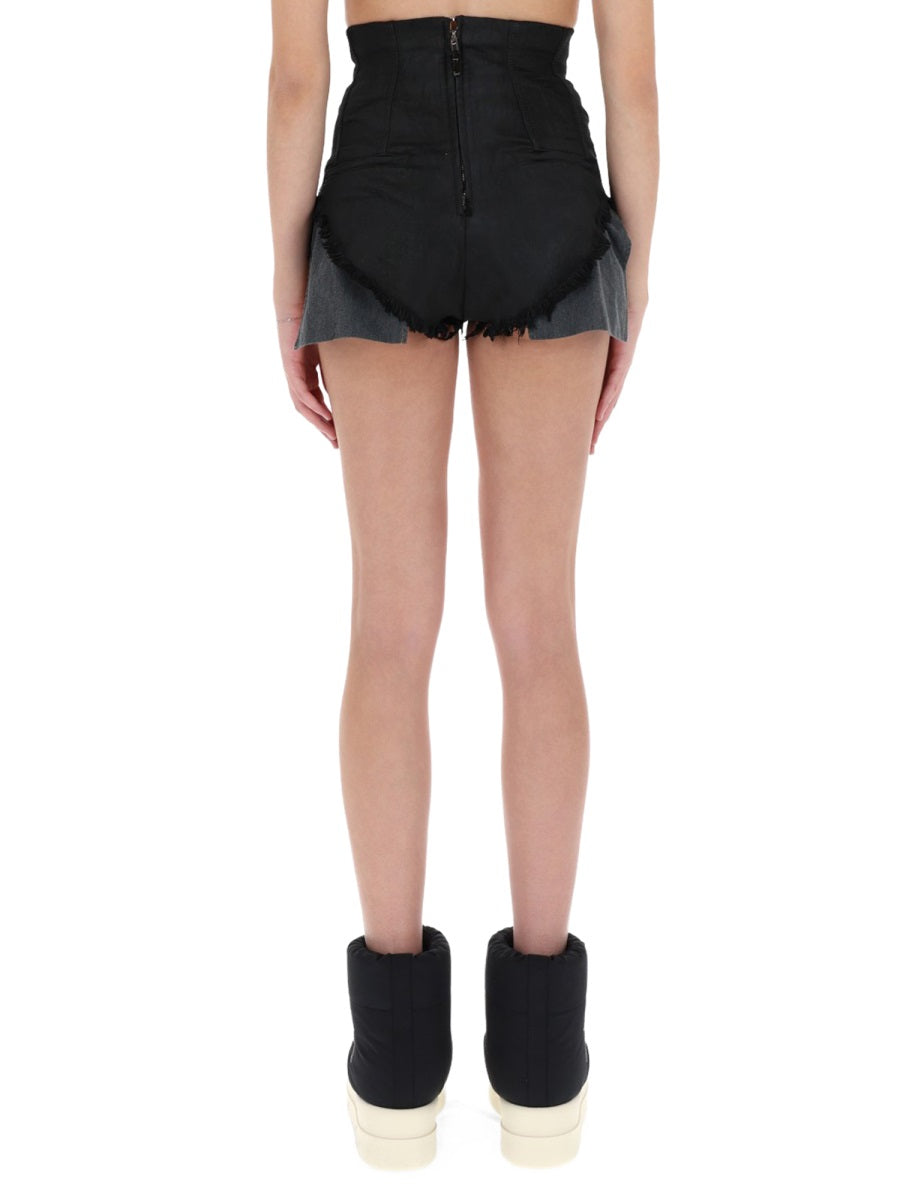 Rick Owens x Drkshdw Shorts - Black | Wanan Luxury