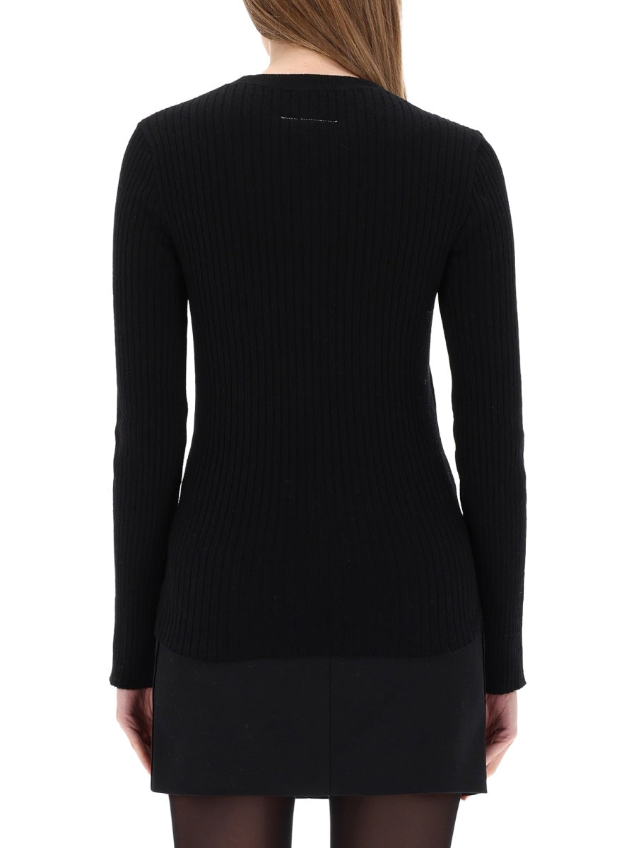 MM6 Maison Margiela Sweaters - Black | Wanan Luxury
