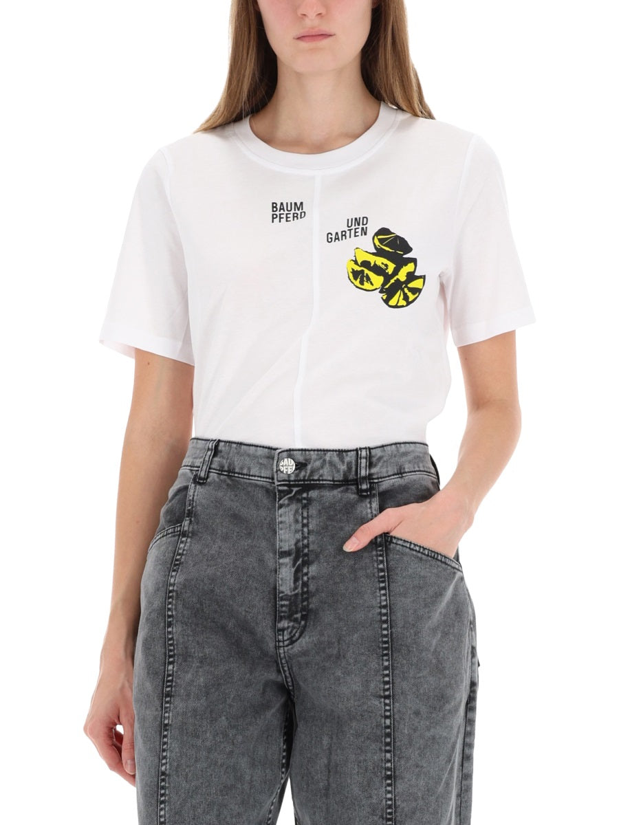 Baum Und Pferdgarten T shirts - White | Wanan Luxury