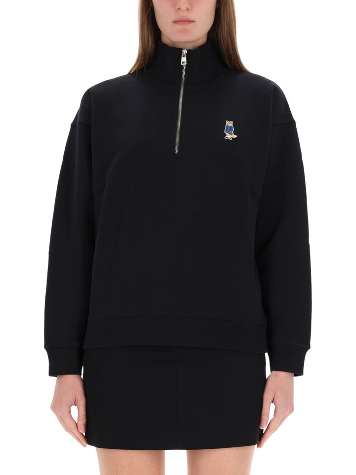 Maison Kitsuné Sweatshirts - Black | Wanan Luxury