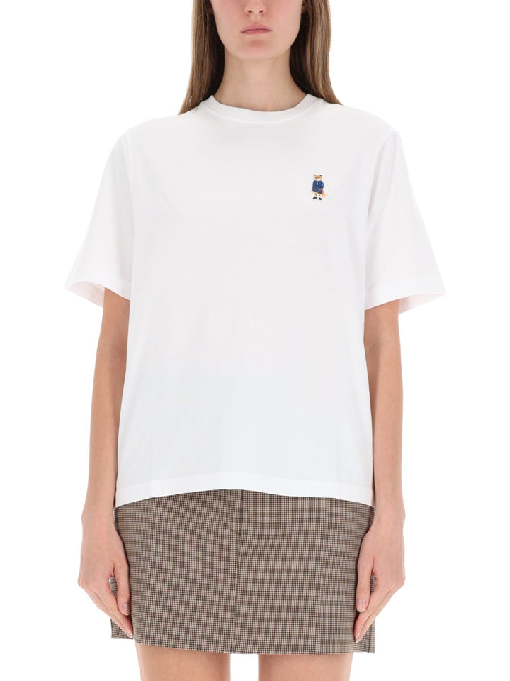 Maison Kitsuné T shirts - White | Wanan Luxury