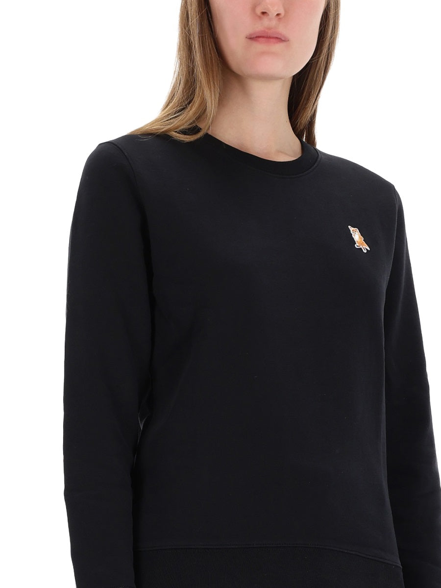Maison Kitsuné Sweatshirts - Black | Wanan Luxury