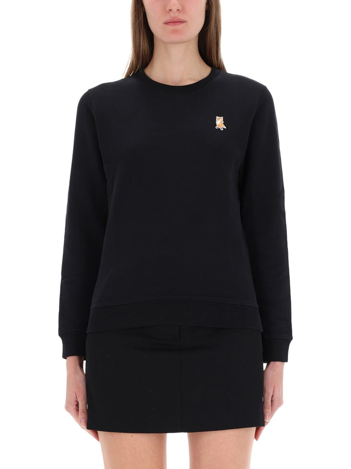 Maison Kitsuné Sweatshirts - Black | Wanan Luxury
