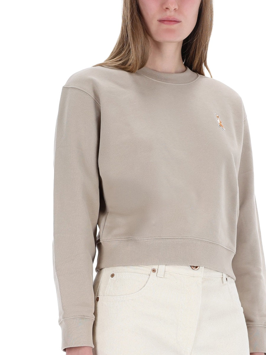 Maison Kitsuné Sweatshirts - Beige | Wanan Luxury