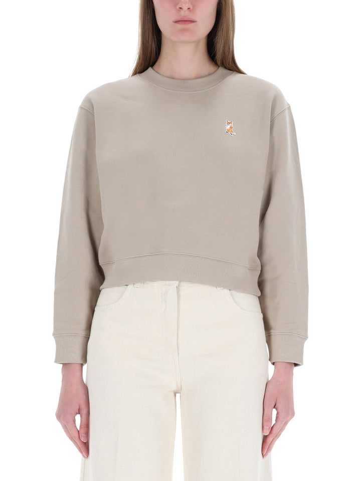 Maison Kitsuné Sweatshirts - Beige | Wanan Luxury