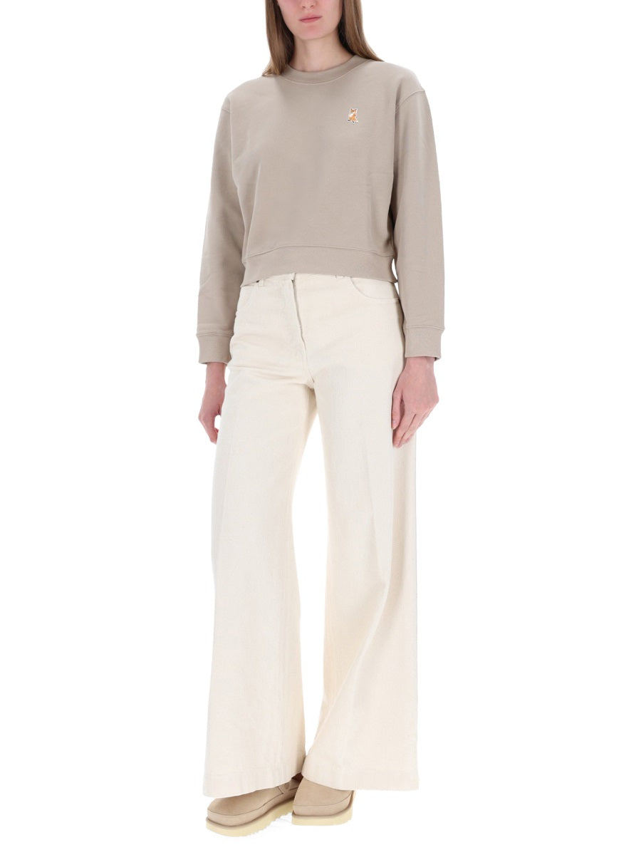 Maison Kitsuné Sweatshirts - Beige | Wanan Luxury